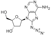 8-AZIDO-2'-DEOXYADENOSINE Structure