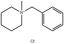 N-Benzyl-N-methylpiperidinium chloride Struktur