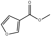 3-呋喃甲酸甲酯,13129-23-2,结构式