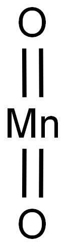 二氧化锰,1313-13-9,结构式