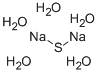 硫化钠五水, 1313-83-3, 结构式