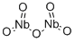 五氧化二铌,1313-96-8,结构式