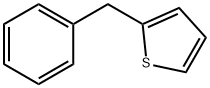 2-ベンジルチオフェン 化学構造式