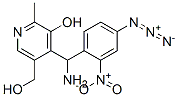 4-(4-azido-2-nitrophenyl)pyridoxamine Structure