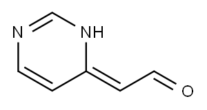 Acetaldehyde, 4(3H)-pyrimidinylidene-, (Z)- (9CI) Struktur