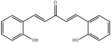 (E,E)-ビス(2-ヒドロキシベンジリデン)アセトン(2-HBA)2-HBA 化学構造式
