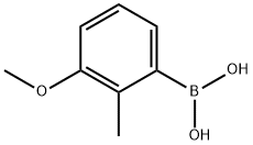 3-甲氧基-2-甲基苯硼酸, 1313617-76-3, 结构式