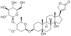 Periplocoside Struktur