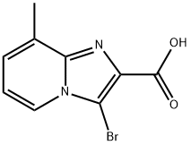 3-BroMo-8-Methyl-iMidazo[1,2-a]pyridine-2-carboxylic acid