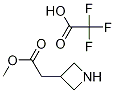 Methyl 3-azetidineacetate trifluoro-acetate Structure