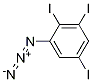 1-叠氮基-2,3,5-三碘苯 结构式