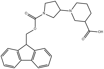 1-(1-(((9H-Fluoren-9-yl)Methoxy)carbonyl)pyrrolidin-3-yl)piperidin-3-carboxylic acid price.