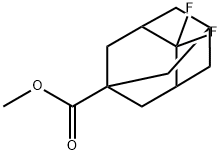 4,4-DifluoroadaMantan-1-carboxylic acid Methyl ester Struktur