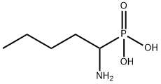 (1-アミノペンチル)ホスホン酸水和物 化学構造式