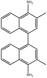 3,3'-DIMETHYLNAPHTHIDINE Structure