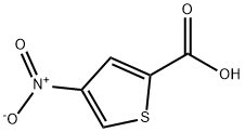 4-NITRO-2-THIOPHENECARBOXYLIC ACID 化学構造式