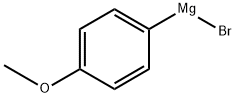 ブロモ(4-メトキシフェニル)マグネシウム 化学構造式