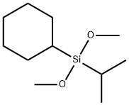 Dicyclopentyldimethoxysilane Structure
