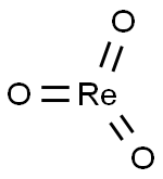 レニウム(VI)トリオキシド 化学構造式