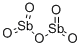 五氧化二锑,1314-60-9,结构式