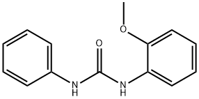 1-Phenyl-3-(2-methoxyphenyl)urea Struktur