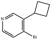 4-broMo-3-cyclobutylpyridine,1314353-64-4,结构式