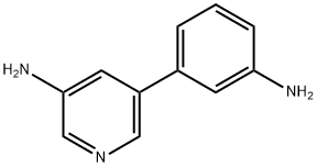 5-(3-aMinophenyl)pyridin-3-aMine Struktur