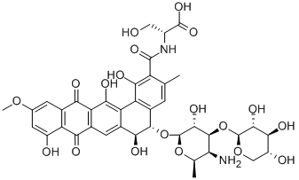 プラジミシンFA-2 化学構造式