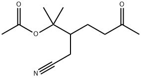 DL-3-(1-ACETOXY-1-METHYLETHYL)-6-OXOHEPTANENITRILE|DL-3-(1-乙酰氧基-1-甲基乙基)-6-氧庚腈