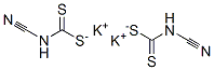 dipotassium cyanodithiocarbamate  Struktur