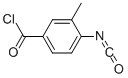 Benzoyl chloride, 4-isocyanato-3-methyl- (9CI) Structure