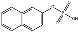 2-naphthyl sulfate Struktur
