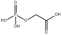 (phosphonooxy)acetic acid Struktur