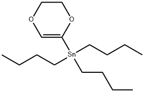 2-(三丁基锡)-5,6-二氢-[1,4]-二噁英,131470-66-1,结构式