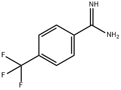 4-TRIFLUOROMETHYL-BENZAMIDINE 化学構造式
