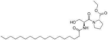 N-stearoyl-seryl-proline ethyl ester Structure