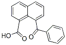 8-Benzoyl-1-naphthoic acid Structure