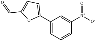 5-(3-ニトロフェニル)フルフラール 化学構造式