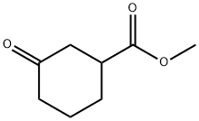 3-オキソシクロヘキサンカルボン酸メチル 化学構造式