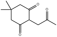 5,5-DIMETHYL-2-(2-OXOPROPYL)-1,3-CYCLOHEXANEDIONE Structure