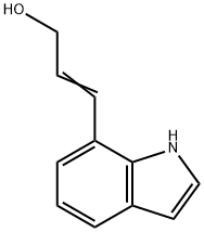 (E)-3-(1H-indol-7-yl)prop-2-en-1-ol Structure