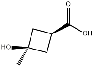 Cyclobutanecarboxylic acid, 3-hydroxy-3-methyl-, trans-|顺式-3-羟基-3-甲基环丁烷羧酸