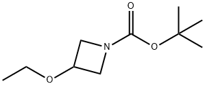 tert-Butyl 3-ethoxyazetidine-1-carboxylate Struktur