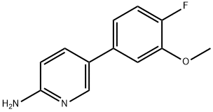 5-(4-Fluoro-3-Methoxyphenyl)pyridin-2-aMine|2-氨基-5-(4-氟-3-甲氧基苯基)吡啶