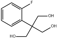 2-(2-FLUOROPHENYL)-2-(HYDROXYMETHYL)PROPANE-1,3-DIOL Struktur
