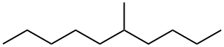 5-メチルデカン 化学構造式