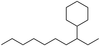 Decane,3-cyclohexyl- Struktur