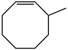 3-METHYLCYCLOOCTENE Structure