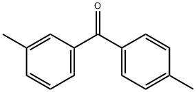 3,4′-ジメチルベンゾフェノン 化学構造式
