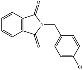 2-(4-chloro-benzyl)-1H-isoindole-1,3(2H)-dione Structure